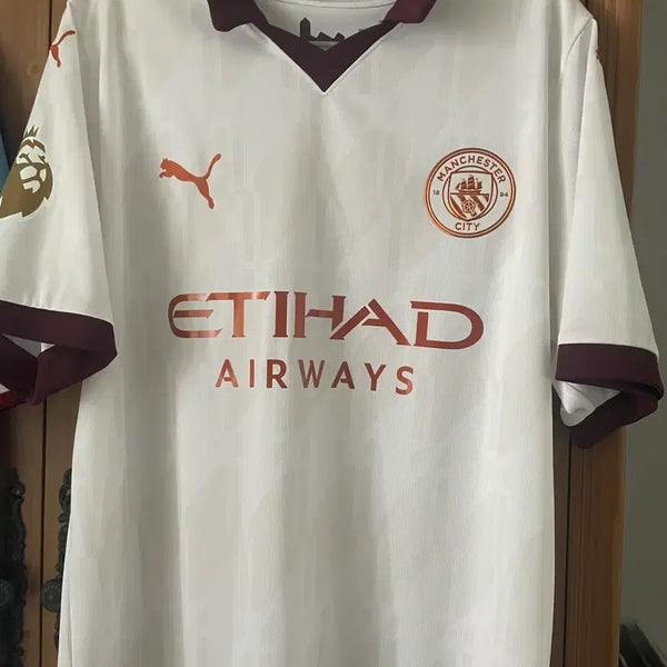 [BUNJANG] Manchester City 23/24 Away Haaland Jersey L / 맨시티 23/24 어웨이 홀란드 마킹 유니폼 L
