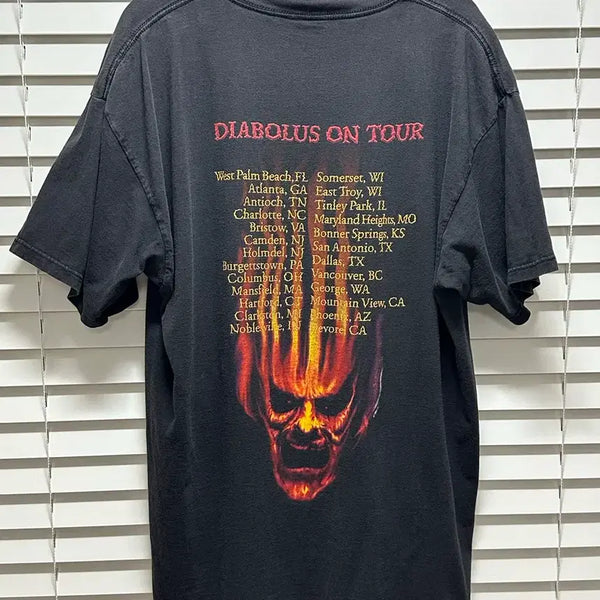 [BUNJANG] Slayer 90s Diabolus in Musica Tour Band T-Shirt XL / 90s slayer 슬레이어 빈티지 밴드 티셔츠 XL