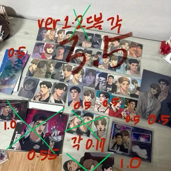 [BUNJANG] Jinx's Sparkles Bundle Set (Ver. 1 & 2) / 징크스 스파클즈 굿즈 일괄 ver1 2 드볼 등등