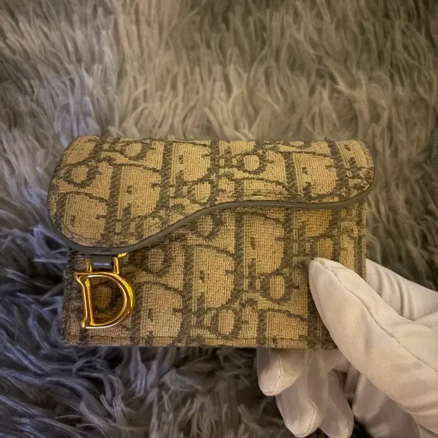 [BUNJANG] Dior Oblique Saddle Wallet / 디올 오블리크 새들 지갑 풀박스