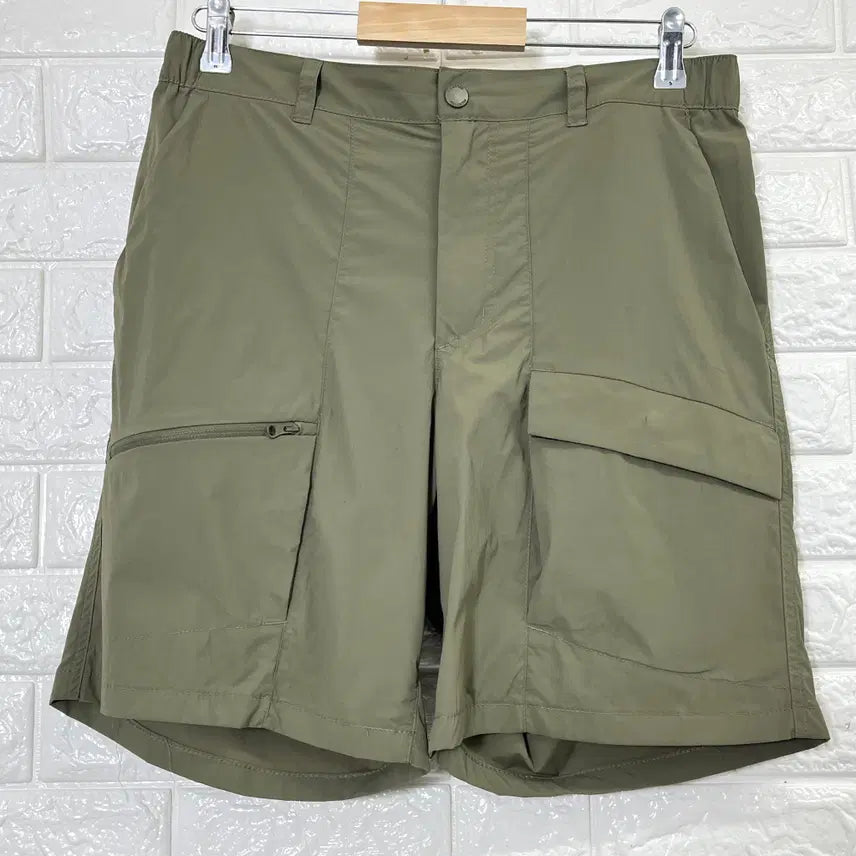 [BUNJANG] Columbia Men's Khaki Functional Cargo Shorts 36 / 콜롬비아 남성 카키 기능성 카고 반바지 36