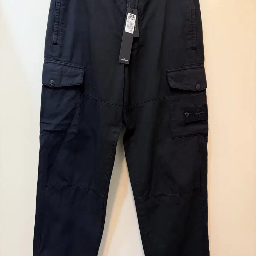 [BUNJANG] Stone Island 26SS Ghost Piece Cargo Pants Black / 스톤아일랜드 26ss 고스트피스 카고 팬츠 블랙 30사이즈