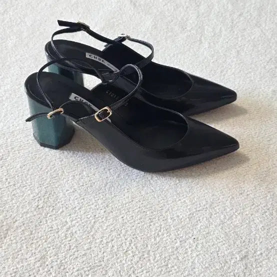 [BUNJANG] Monobabbi 7cm Block Heel Shoes / [새상품] 미들힐 구두 7cm 하객슈즈 235-240mm