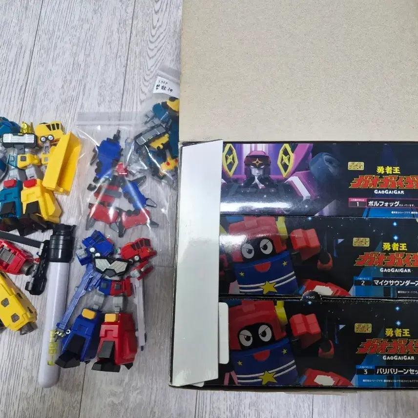 [BUNJANG] Minipla SMP GaoGaiGar Choryujin Ryujin / 미니프라 SMP 가오가이가 시리즈 초룡신 격룡신