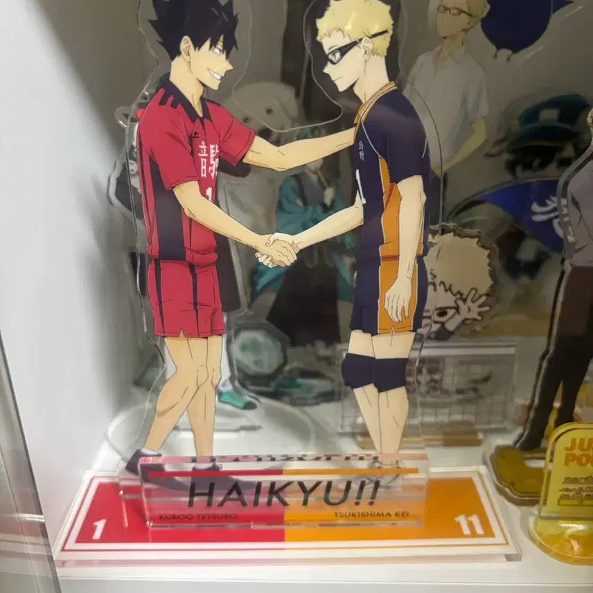 [BUNJANG] Haikyuu!! Tsukishima Kei & Kuroo Acrylic Stand / 하이큐 츠키시마 케이 쿠로오 아크릴 스탠드