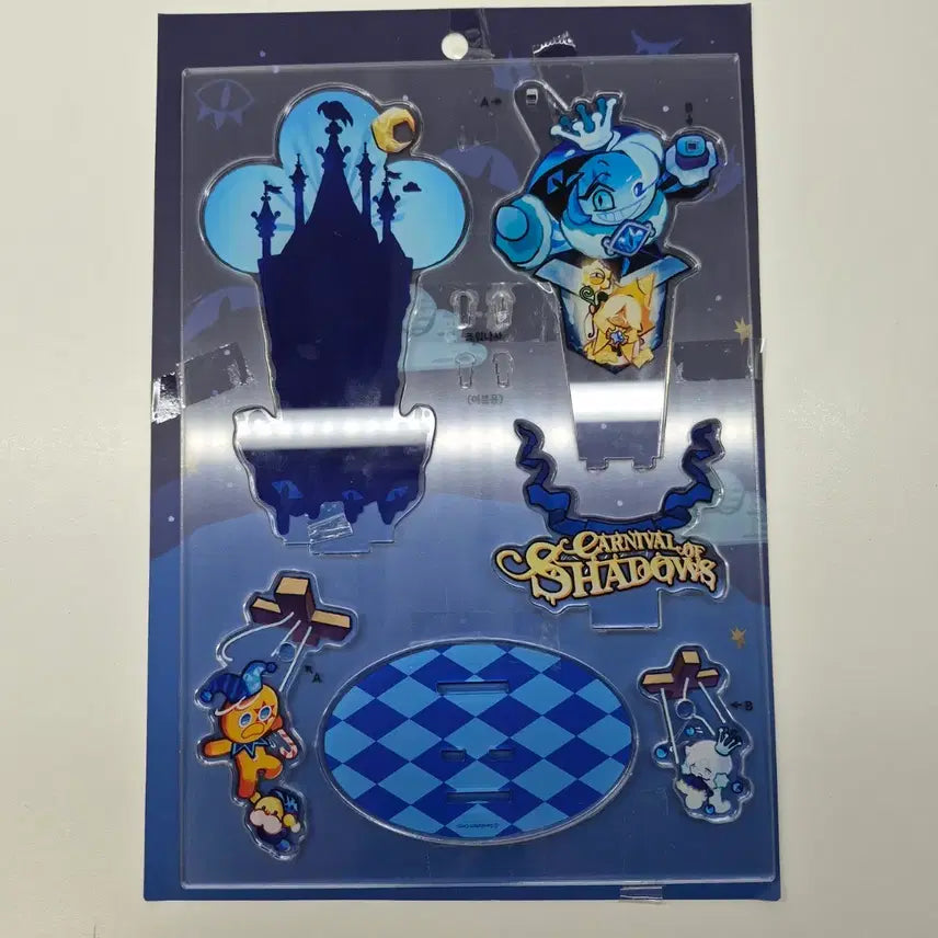 [BUNJANG] Cookierun Kingdom Shadowmilk Cookie Diorama Stand / 쿠키런 킹덤 쉐도우밀크 쿠키 디오라마 스탠드