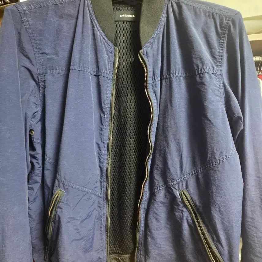 [BUNJANG] Diesel Navy Blouson Jacket / 디젤 블루종 네이비