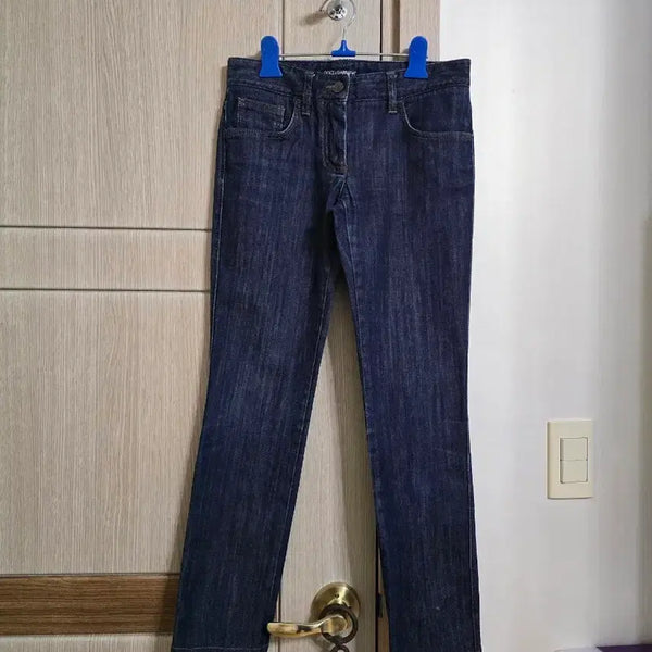 [BUNJANG] Dolce & Gabbana Dark Blue Semi-Straight Jeans / 돌체앤가바나 다크블루진