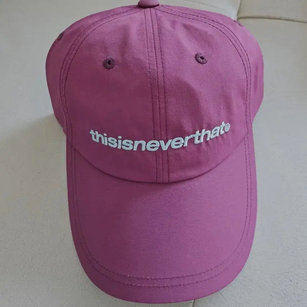 [BUNJANG] thisisneverthat SP-logo Nylon Cap Plum / 볼캡