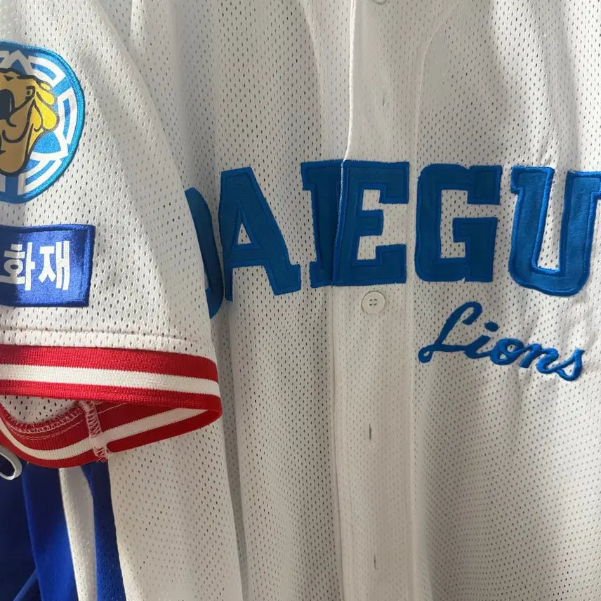 [BUNJANG] Samsung Lions Gu Ja-wook #65 Daegu Uniform Size 100 / 삼성라이온즈 구자욱 65번 대구유니폼 100사이즈