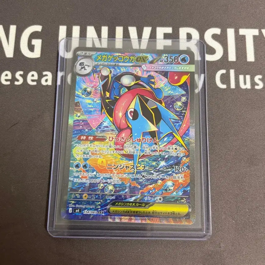 [BUNJANG] Japanese Greninja SAR Card / 일판 개굴닌자 SAR
