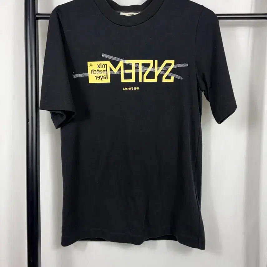 [BUNJANG] System Short Sleeve T-Shirt / 시스템 반팔 티셔츠