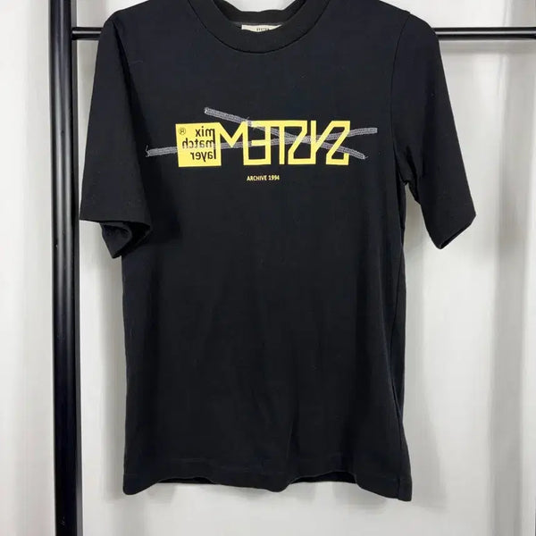 [BUNJANG] System Short Sleeve T-Shirt / 시스템 반팔 티셔츠