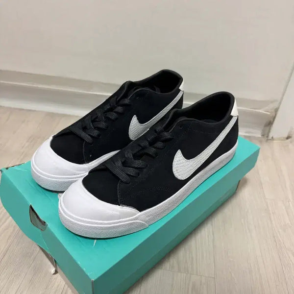 [BUNJANG] Nike SB Zoom All Court Low Black/White / [265]나이키sb 줌올코트