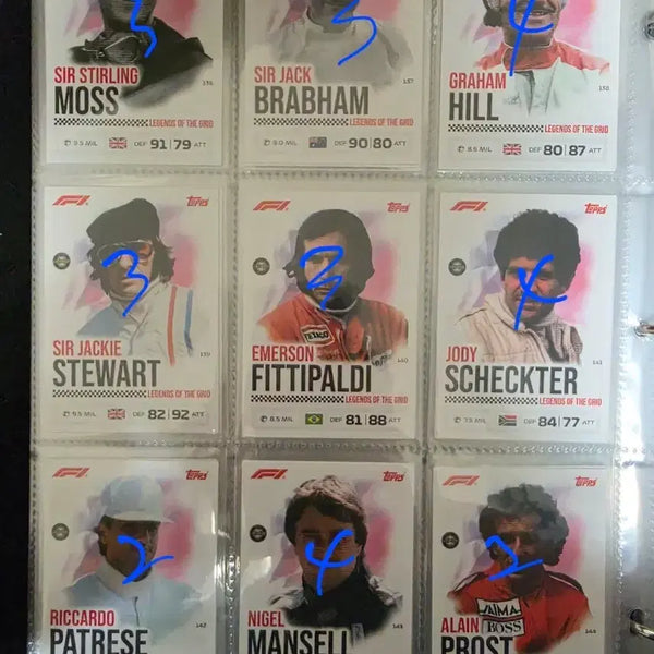[BUNJANG] 2026 F1 Topps Turbo Attax Cards #136 - #180 / [2026 F1 탑스 터보어택] #136 ~ #180