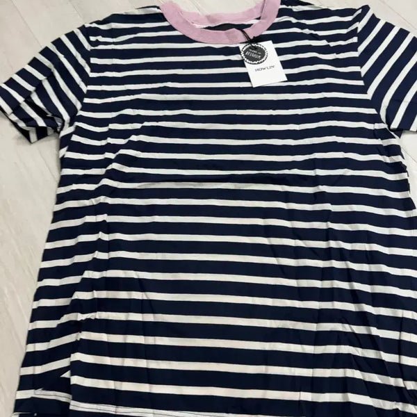 [BUNJANG] Howling Stripe T-Shirt X-Large / 하울린 스트라이프 티셔츠 엑스라지