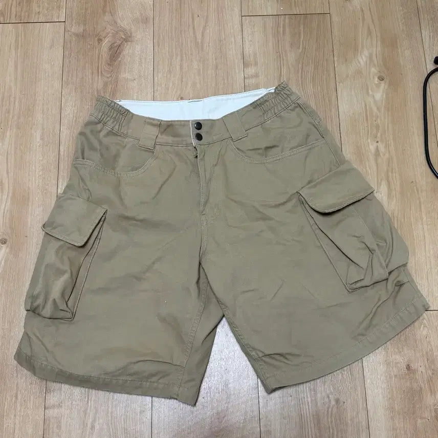 [BUNJANG] Libere Cargo Shorts Beige L / 리베레 카고 쇼츠 베이지 L