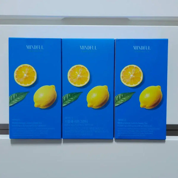 [BUNJANG] Foodology Mediterranean Lemon Green Tea (15 Pack) / 푸드올로지 지중해 레몬그린티