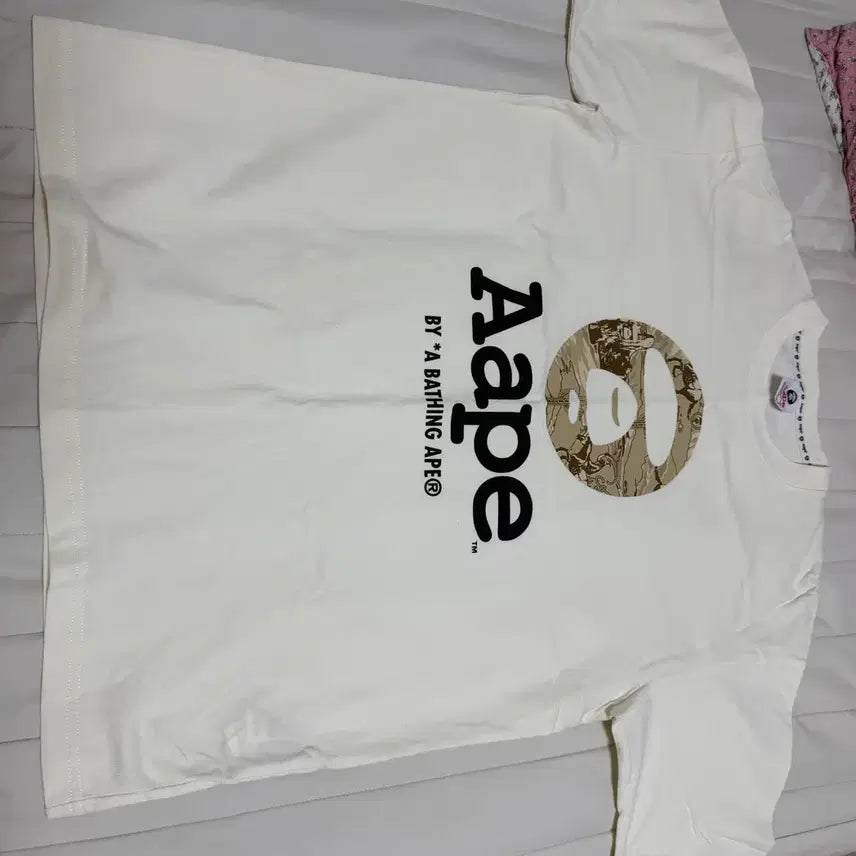 [BUNJANG] Ape Camo Logo Tee / 에이프 카모 로고 티
