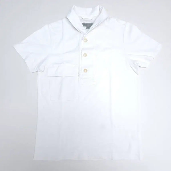 [BUNJANG] Nigel Cabourn Short Sleeve Pullover Sweatshirt Beige Size 46 / 나이젤 카본 반팔 풀오버 스웻셔츠 / 베이지 / 46사이즈