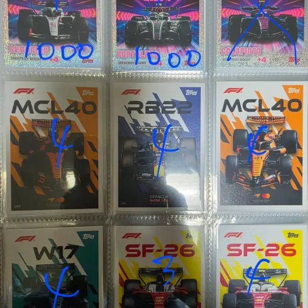 [BUNJANG] 2026 F1 Topps Turbo Attax Cards #181-#207 / [2026 F1 탑스 터보어택] #181 ~ #207