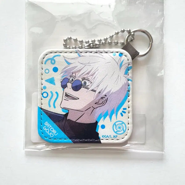 [BUNJANG] Jujutsu Kaisen Volume 0 Gojo Satoru Leather Keyring / 주술회전 회옥옥절 고죠 레더 키링