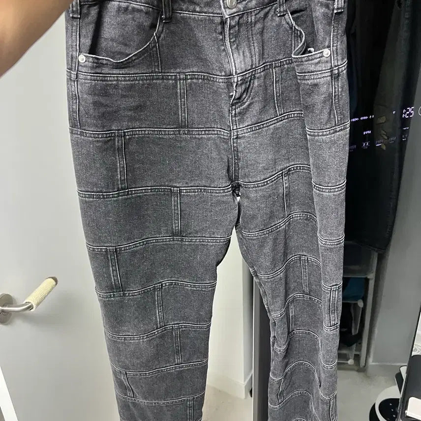 [BUNJANG] No Manual Patchwork Block Pants / 노메뉴얼 패치워크 블록 팬츠