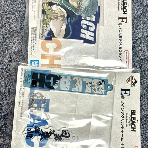 [BUNJANG] Bleach Ichiban Kuji Toshiro E Prize Twin Acrylic Charm & F Prize Puzzle Acrylic Stand Set / 블리치 이치방쿠지 제일복권 토시로 E상 F상