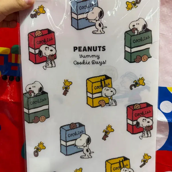 [BUNJANG] Snoopy White A4 File Folder / 스누피 흰색 A4파일 문구 다꾸 소품 굿즈