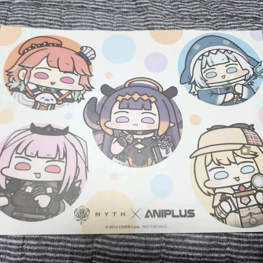 [BUNJANG] Hololive EN x Animate Collaboration Poster / 홀로라이브enX애니플러스 콜라보 포스터 팝니다
