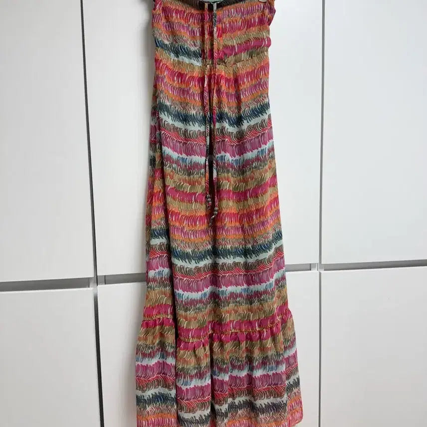 [BUNJANG] Tropical Maxi Tube Dress / 트로피칼 맥시 튜브 원피스