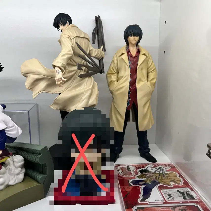 [BUNJANG] Sakamoto Days Nagumo Figure & Poster Bundle / 나구모 일괄 판매 피규어 사카모토데이즈 포스터 쿠지
