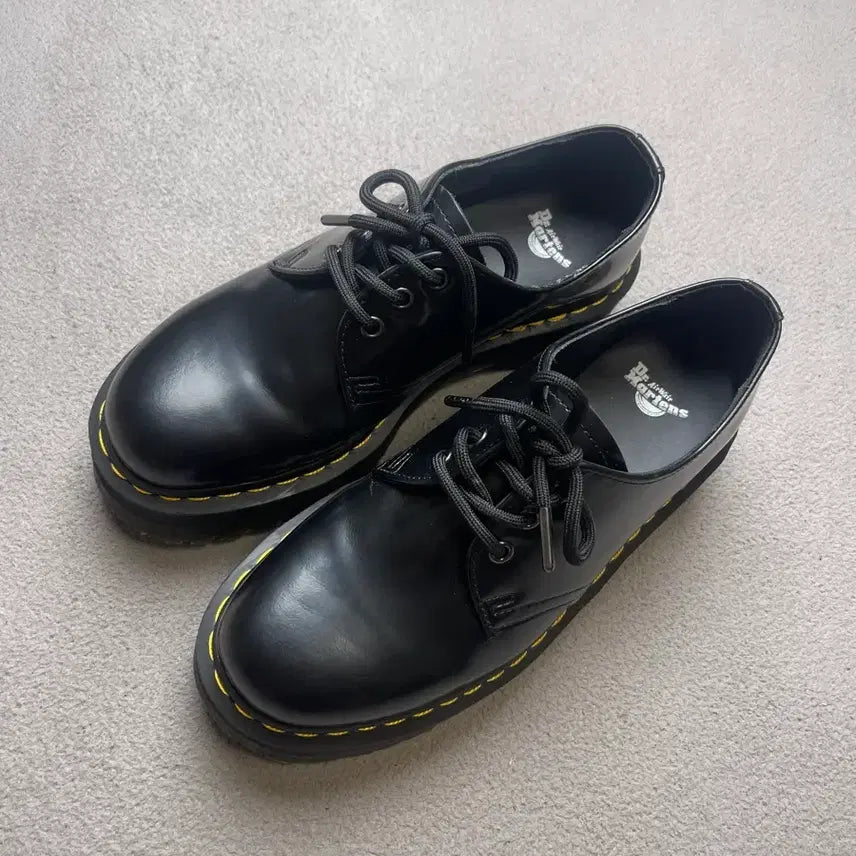 [BUNJANG] Dr. Martens 1461 Quad 3-Hole Smooth Leather Shoes / [41] 닥터마틴 1461 쿼드 3홀 스무스 -260-265