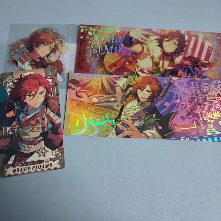 [BUNJANG] Ensemble Stars! Madara Mikage Mama Ticket Uchiwa / 미케지마 마다라 앙스타 앙상블스타즈 마마 티켓 우치와