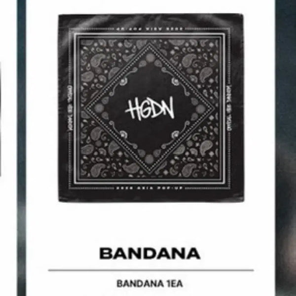 [BUNJANG] Official Higedan Pop-Up Bandana / 히게단 팝업 반다나