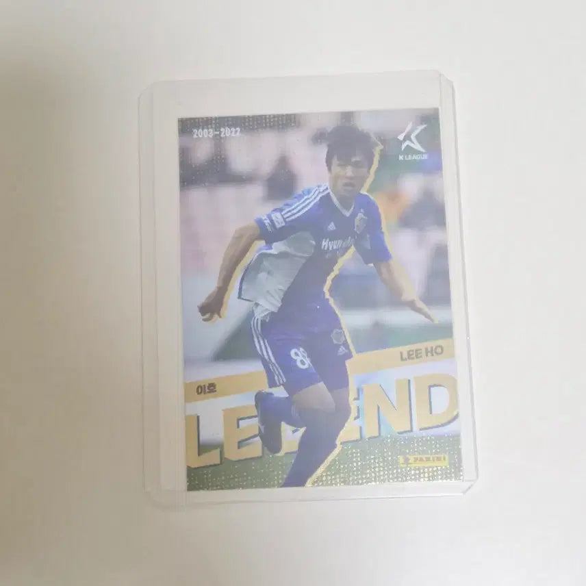 [BUNJANG] 2025 K League Panini Soccer Card (Ulsan Hyundai Legend Lee Ho) / 2025  K리그 파니니 축구카드 (울산현대 레전드 이호)