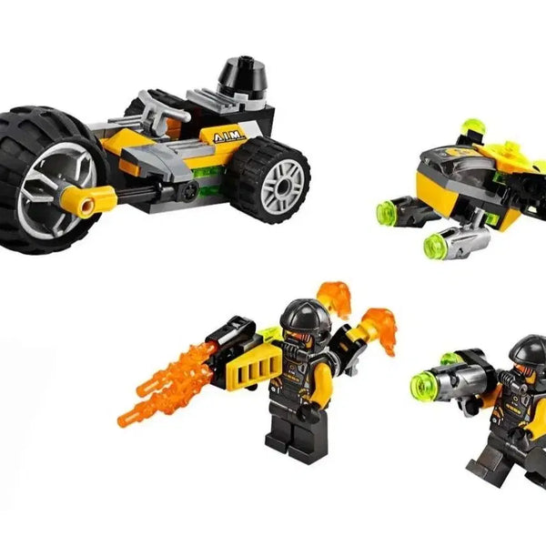 [BUNJANG] LEGO Marvel Avengers AIM Agent Minifigure + Bike Bulk 76143 / (새제품) 레고 마블 어벤져스 AIM 에이전트 미니피규어+바이크 벌크 76143