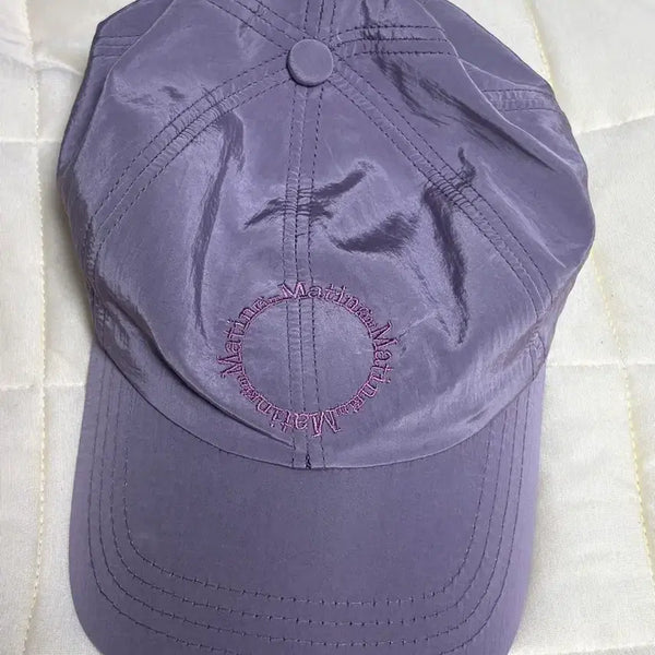 [BUNJANG] Matinkim Nylon Cap Purple / (미착용) 마뗑킴 나일론 볼캡 퍼플