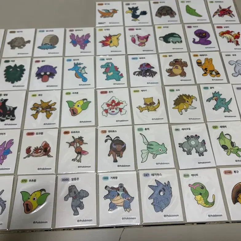 [BUNJANG] Pokemon Stickers Trading / 포켓몬 띠부씰 교환