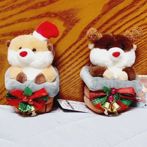 [BUNJANG] Lotco Chimney Keyring Doll Set (2 Types) / 일괄)랏코상 굴뚝 키링인형 8센치 2종