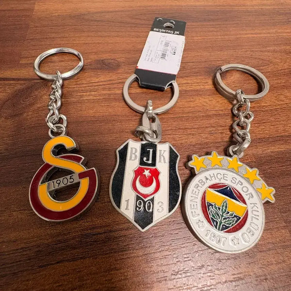 [BUNJANG] Galatasaray, Besiktas, Fenerbahce Keychain Set / 갈라타사라이,베식타스,페네르바체 키링