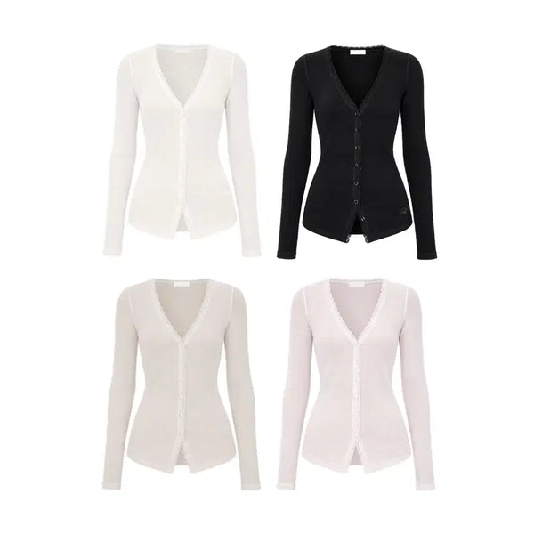 [BUNJANG] Clearsier Wonyhouse Frappe Cardigan Set / 오늘만 판매 클리시어 워니하우스 프라페 가디건 세트