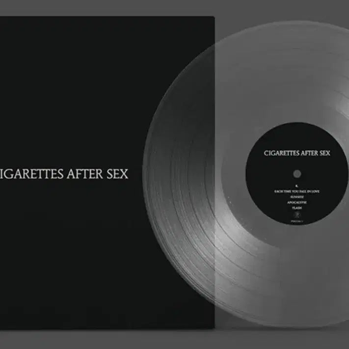 [BUNJANG] Cigarettes After Sex K Clear Version LP / 시가렛애프터섹스 k 투명 버전 lp