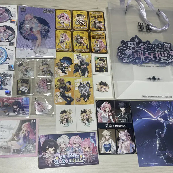 [BUNJANG] Denia 2nd Anniversary Goods Bundle Set / 명조 2주년 페스 굿즈 / 데니아 2주년 굿즈