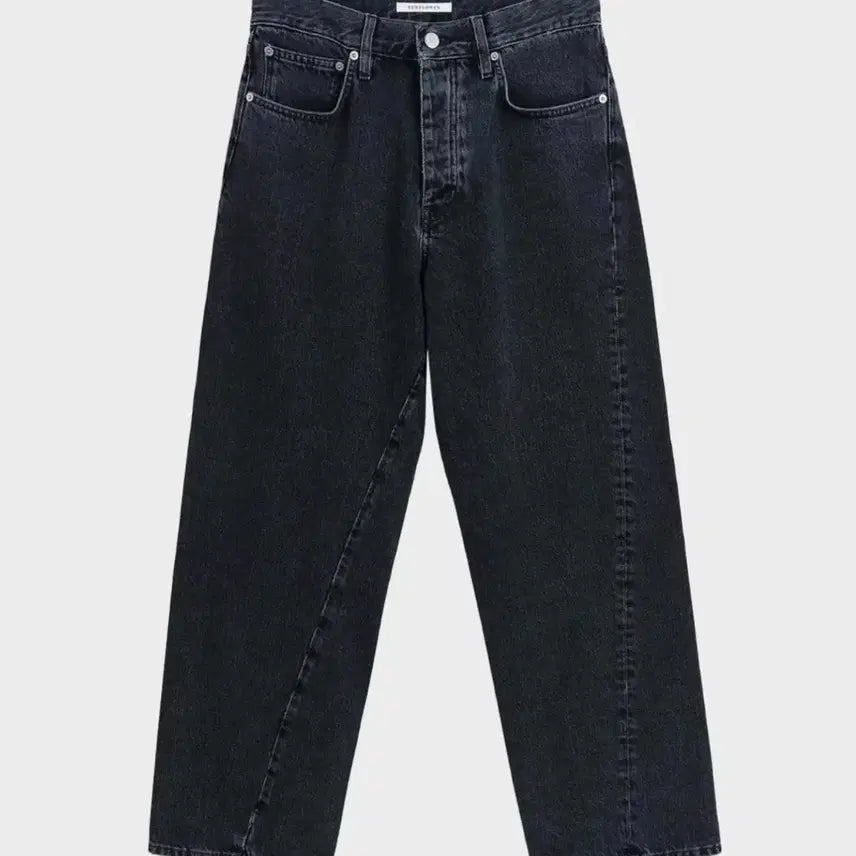 [BUNJANG] Sunflower Wide Twist Denim (Washed Black) / [28/32] 선플라워 와이드 트위스트 데님