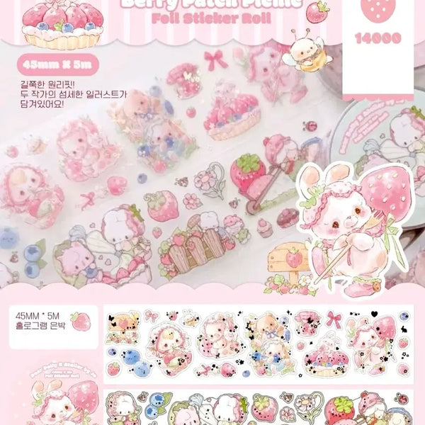 [BUNJANG] Dear Dolly x Atelier by Jo Kiss Cut Sticker Set / 디어돌리 X 아뜰리에바이조 콜라보 키스컷 원가띵