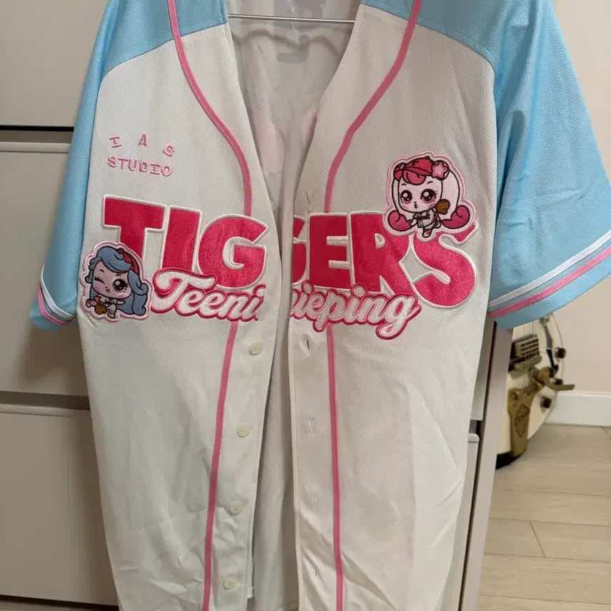[BUNJANG] Kia Tigers Tinyfing Replica Baseball Uniform (Jeon Sang-hyun Name & Number) / 기아타이거즈 티니핑 레플리카 유니폼