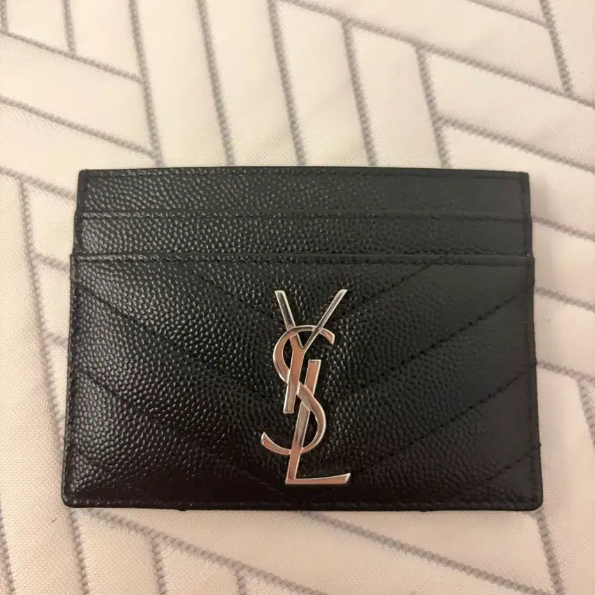 [BUNJANG] Saint Laurent Card Holder / 생로랑 카드지갑 새상품 급처