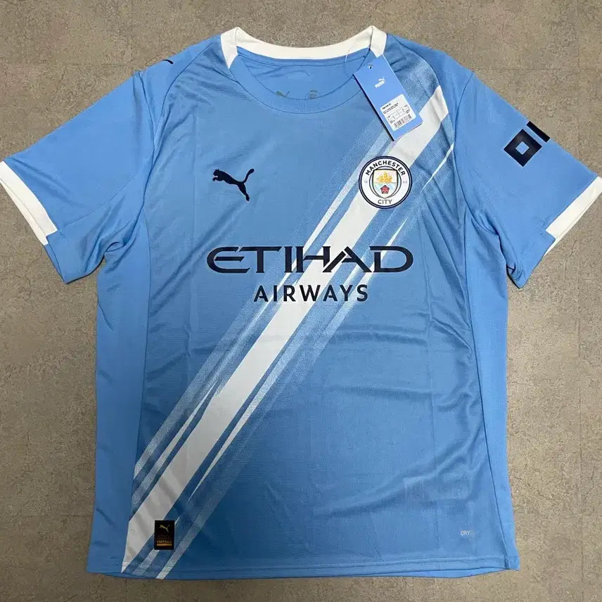 [BUNJANG] Manchester City 25/26 Home Authentic Jersey Size L / 정품 맨시티 25 26 홈 유니폼 780338-01