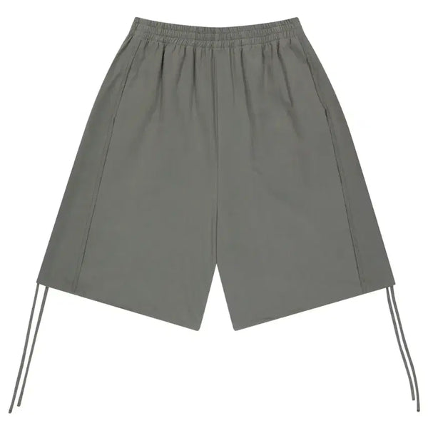 [BUNJANG] COYSEIO 038 Line Cotton Short Pants - Grey / COYSEIO 038 라인 코튼 숏팬츠 그레이
